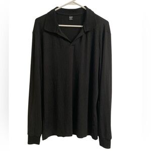 Manfinity Long Sleeve Shirt Black Medium​​